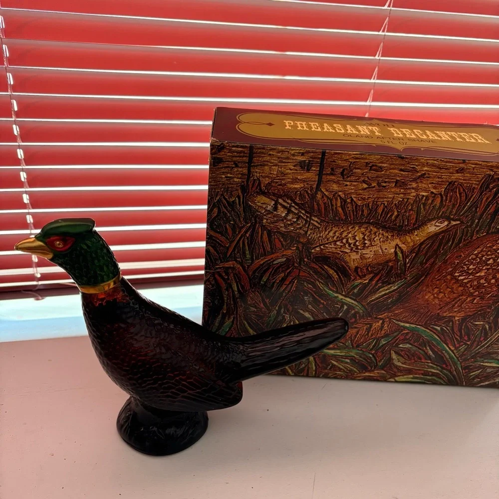 💚Avon Vintage Pheasant Decanter